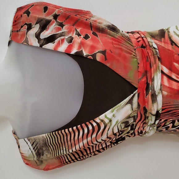 Flattering fit! Clientele Swingy Dress Tie Back Med 36-38 bust - Picture 4 of 13